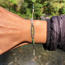 Load image into Gallery viewer, “Sitka" Peridot Wanderlust / Dream Bracelet

