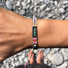 Load image into Gallery viewer, “Wild Heart” Ethiopian Opal, Turquoise, Seed Bead Dream Bracelet
