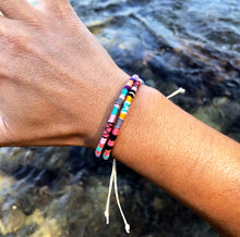 Load image into Gallery viewer, "Daydream" Cotton Wanderlust Bracelet
