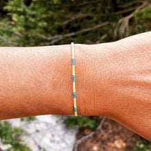 Load image into Gallery viewer, "Rabbit Ears" Seed Bead Spirit Bracelet
