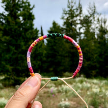 Load image into Gallery viewer, "After the Storm" Cotton Wanderlust Bracelet
