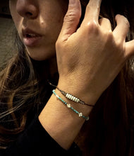 Load image into Gallery viewer, "Fairy Wings" Labradorite and Pearl Dream Bracelet
