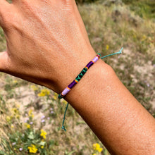 Load image into Gallery viewer, "Dusk" Cotton Wanderlust Bracelet
