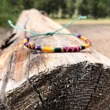 Load image into Gallery viewer, "Wyoming Sun" Cotton Wanderlust Bracelet
