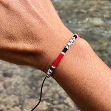 Load image into Gallery viewer, "Fire of Life" Cotton Wanderlust Bracelet
