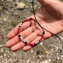 Load image into Gallery viewer, "Fire of Life" Cotton Wanderlust Bracelet
