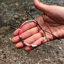 Load image into Gallery viewer, "Wyoming Sunrise" Cotton Wanderlust Bracelet
