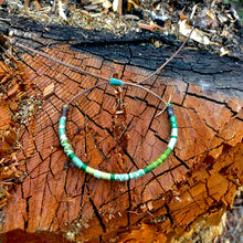 Load image into Gallery viewer, "Silver Forest" Cotton Wanderlust Bracelet
