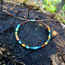Load image into Gallery viewer, "Flathead River" Cotton Wanderlust Bracelet
