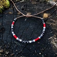 Load image into Gallery viewer, "Montana Summer" Cotton and Merino Wool Wanderlust Bracelet
