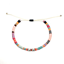 Load image into Gallery viewer, "Belle Starr" Fiber Threads with Merino Wool Wanderlust Bracelet
