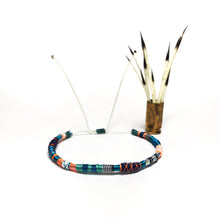 Load image into Gallery viewer, "Livewire" Fiber Threads with Merino Wool Wanderlust Bracelet

