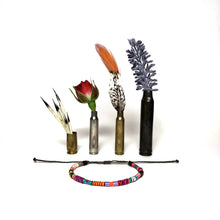 Load image into Gallery viewer, "Rockstar" Fiber Threads with Merino Wool Wanderlust Bracelet
