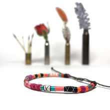 Load image into Gallery viewer, "Rockstar" Fiber Threads with Merino Wool Wanderlust Bracelet
