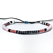 Load image into Gallery viewer, "Annie Oakley" Fiber Threads with Merino Wool Wanderlust Bracelet
