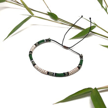 Load image into Gallery viewer, "Tranquility" Fiber Threads with Merino Wool Wanderlust Bracelet

