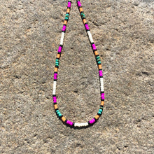 Load image into Gallery viewer, "Montana Sunset" Turquoise, Seed Bead Spirit Bracelet
