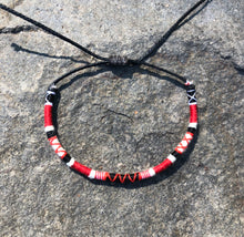 Load image into Gallery viewer, "Montana Summer II" Cotton and Merino Wool Wanderlust Bracelet

