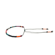 Load image into Gallery viewer, "Alice" Fiber Threads with Merino Wool Micro-Wanderlust Bracelet
