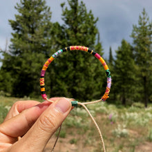 Load image into Gallery viewer, "When the Sun Comes Out" Cotton Wanderlust Bracelet
