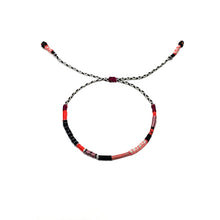 Load image into Gallery viewer, "Tweedle" Fiber Threads with Merino Wool Micro-Wanderlust Bracelet CHILD SIZE
