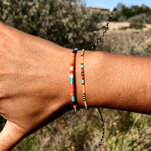 Load image into Gallery viewer, "New Frontier" Ethiopian Opal, Seed Bead Spirit Bracelet
