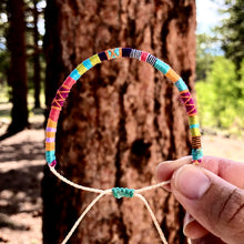 Load image into Gallery viewer, "San Isabel" Cotton and Alpaca Wool Wanderlust Bracelet
