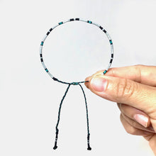 Load image into Gallery viewer, "Big Sur" Various Fiber Threads Micro-Wanderlust Bracelet
