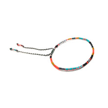 Load image into Gallery viewer, "Beatnik" Fiber Threads Micro-Wanderlust Bracelet
