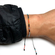 Load image into Gallery viewer, "Beatnik" Fiber Threads Micro-Wanderlust Bracelet
