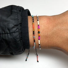 Load image into Gallery viewer, "Beatnik" Fiber Threads Micro-Wanderlust Bracelet
