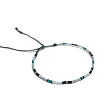 Load image into Gallery viewer, "Big Sur" Various Fiber Threads Micro-Wanderlust Bracelet
