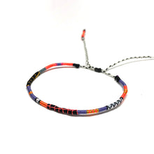 Load image into Gallery viewer, "Misfit" Fiber Threads Micro-Wanderlust Bracelet
