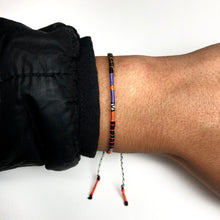 Load image into Gallery viewer, "Misfit" Fiber Threads Micro-Wanderlust Bracelet

