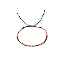 Load image into Gallery viewer, "Mad to Live" Various Fiber Threads Micro-Wanderlust Bracelet
