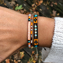 Load image into Gallery viewer, "Sugar and Spice” Turquoise, Ethiopian Opal, and Seed Bead Dream Bracelet
