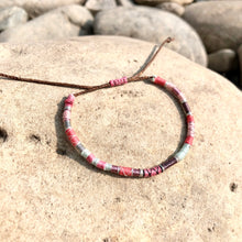 Load image into Gallery viewer, "Fire in the Sky” Cotton Wanderlust Bracelet
