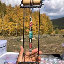 Load image into Gallery viewer, "Bohemian Dream” Turquoise, Pearl, and Seed Bead Dream Bracelet
