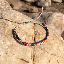 Load image into Gallery viewer, "Luck and Grit" Cotton Wanderlust Bracelet
