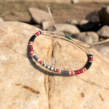 Load image into Gallery viewer, "Luck and Grit" Cotton Wanderlust Bracelet
