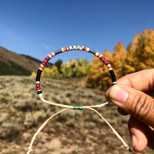 Load image into Gallery viewer, "Luck and Grit" Cotton Wanderlust Bracelet
