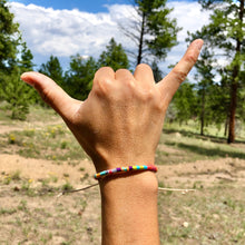 Load image into Gallery viewer, "San Isabel" Cotton and Alpaca Wool Wanderlust Bracelet
