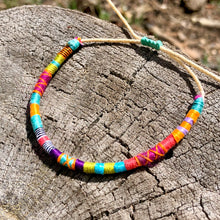 Load image into Gallery viewer, "San Isabel" Cotton and Alpaca Wool Wanderlust Bracelet
