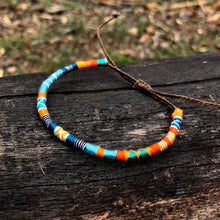 Load image into Gallery viewer, "Medicine Bow" Cotton Wanderlust Bracelet
