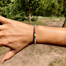 Load image into Gallery viewer, "Medicine Bow" Cotton Wanderlust Bracelet
