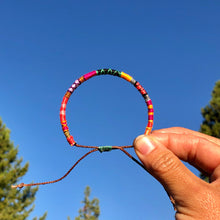 Load image into Gallery viewer, "Wild" Cotton Wanderlust Bracelet
