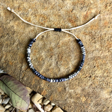 Load image into Gallery viewer, "Life is Highway" Fiber Threads with Merino Wool Wanderlust Bracelet
