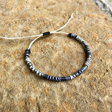 Load image into Gallery viewer, "Life is Highway" Fiber Threads with Merino Wool Wanderlust Bracelet
