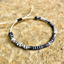 Load image into Gallery viewer, "Life is Highway" Fiber Threads with Merino Wool Wanderlust Bracelet
