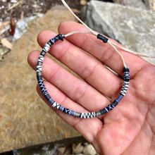 Load image into Gallery viewer, "Life is Highway" Fiber Threads with Merino Wool Wanderlust Bracelet
